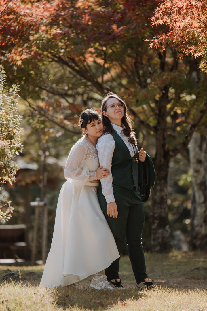 LGBTQ+ Elopement -autumn color 